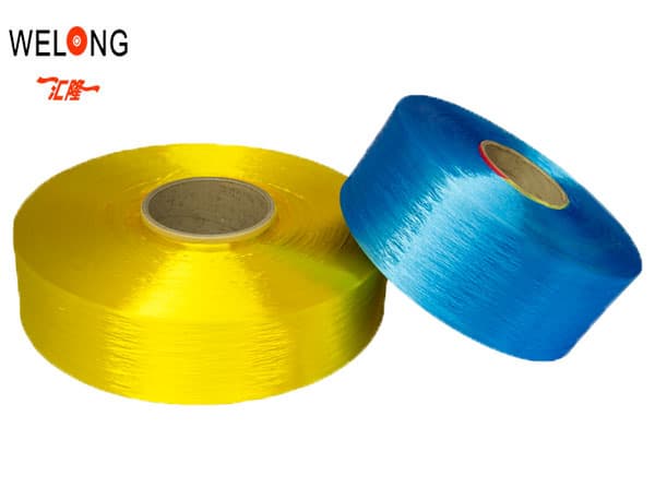 polyester filament yarn for ribbon